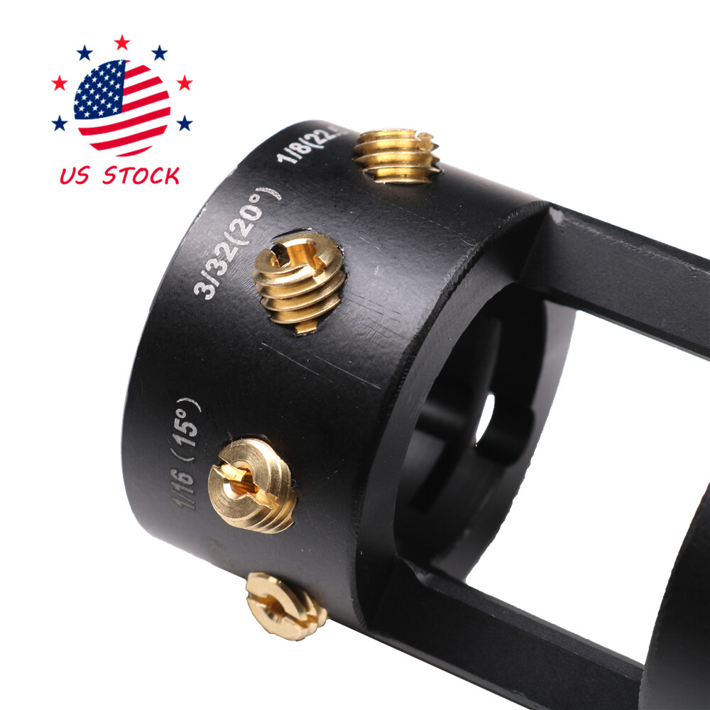 Tungsten Grinder For TIG Welding W/ Sharpener Multi-Angle And Offsets Head Tool