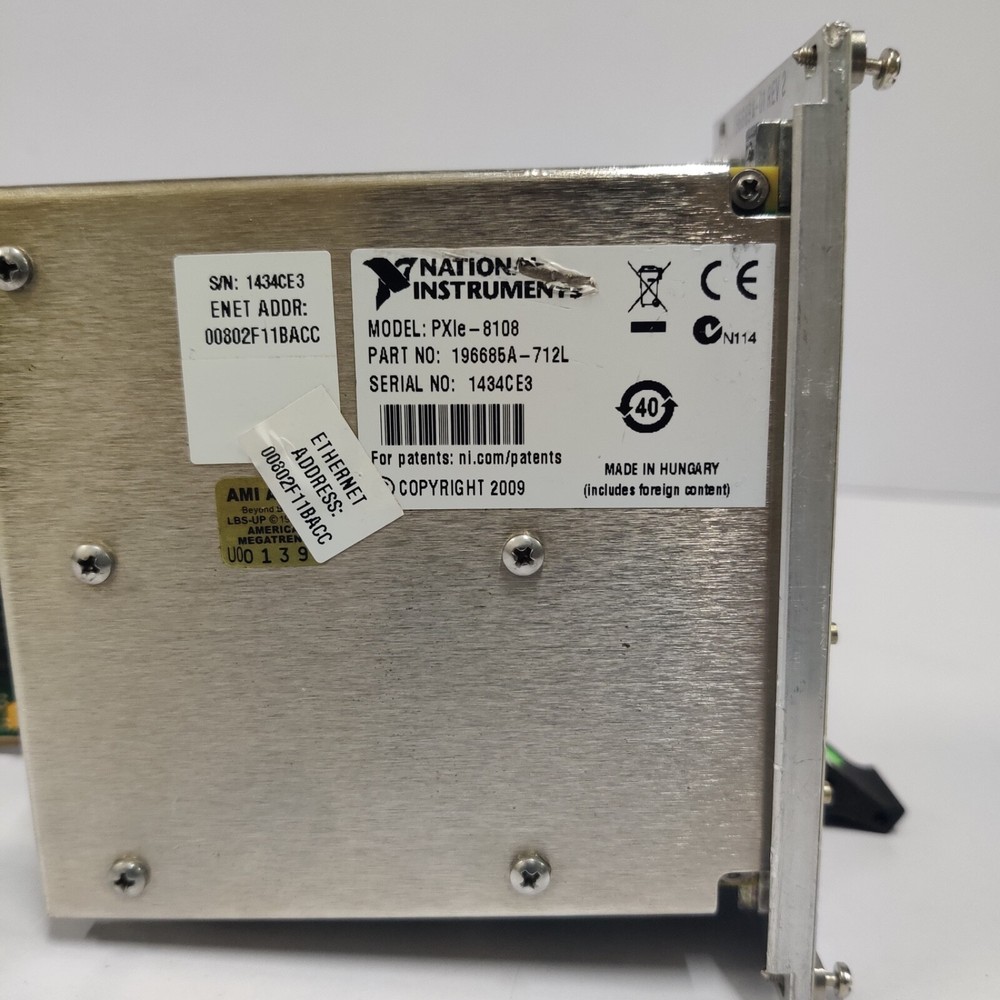 National Instruments NI PXIE-8108 Embedded Controlle