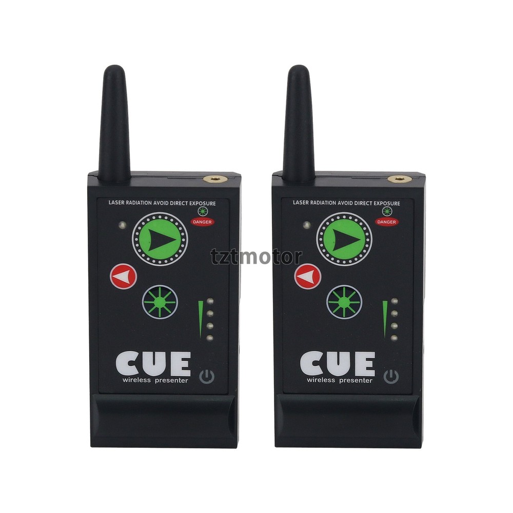 Super Cuelight Presenter Remote 1 Receiver & 2 Transmitters for Presentation US