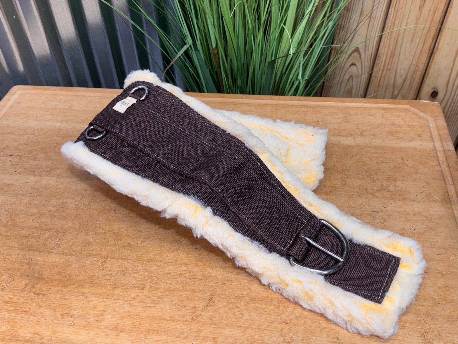 SOFT Fleece Western Horse Wide Roper Style Saddle Cinch Girth ~34"