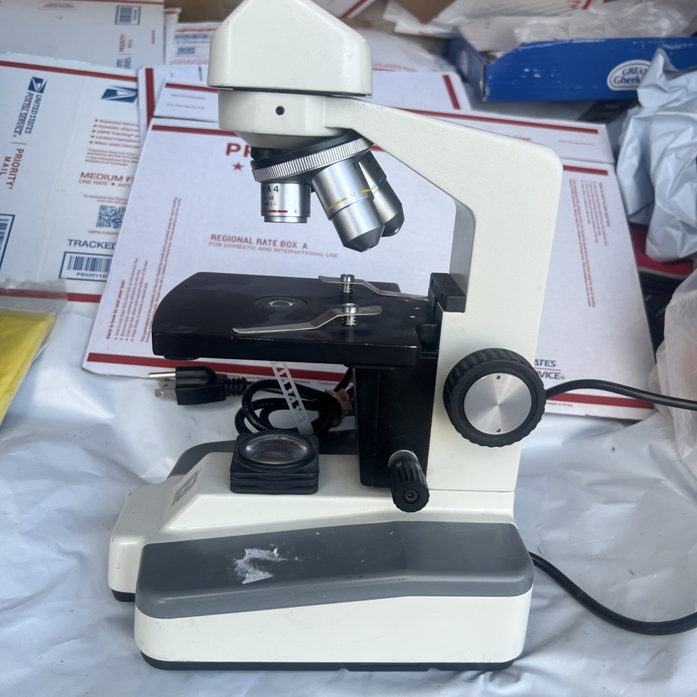 National DC3-163 Digital Binocular Compound Microscope Incomplected