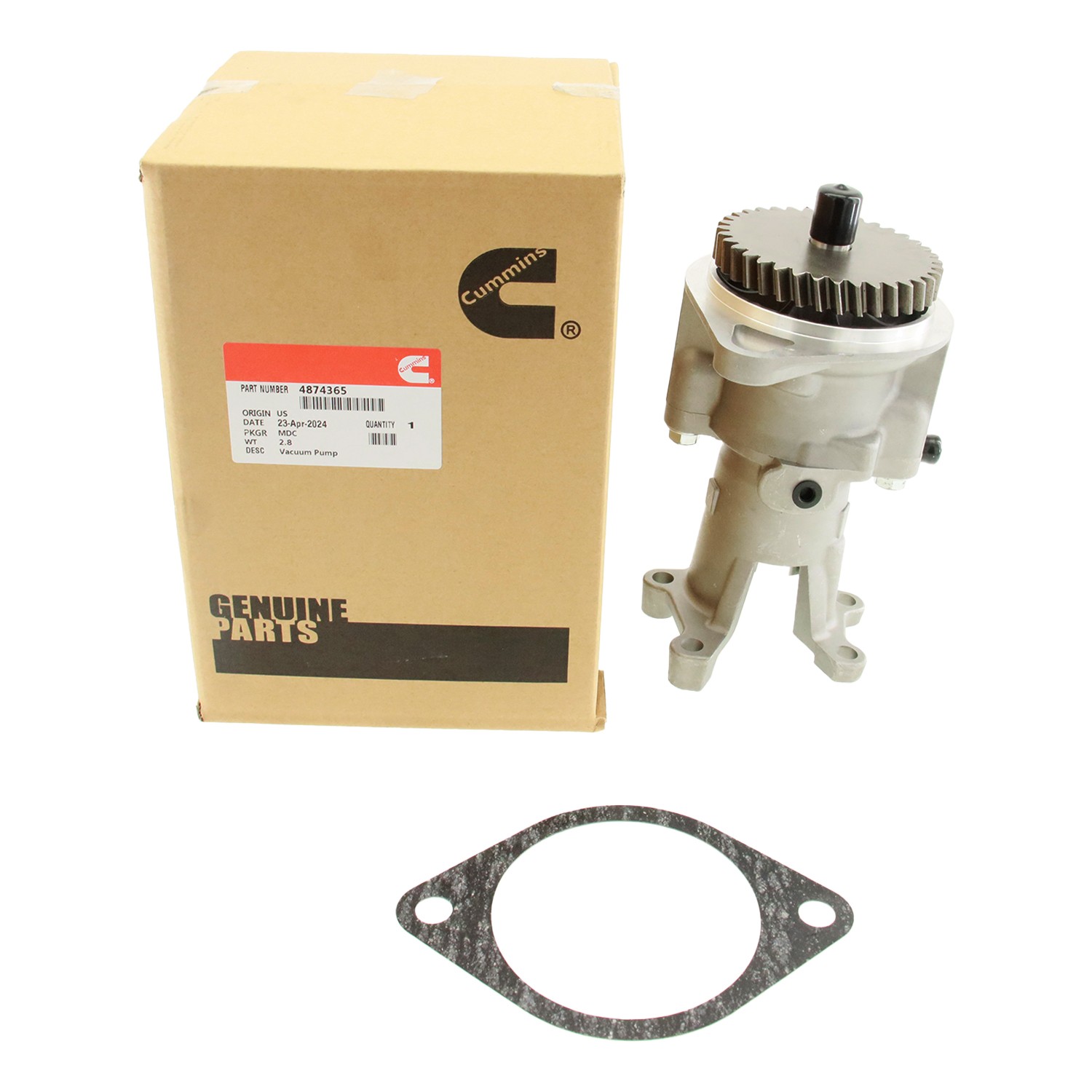 Cummins Vacuum Pump Diesel 4874365 For 1994-02 Dodge Ram 2500 3500 5.9L 904-810