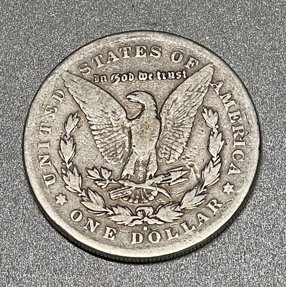 1879-S Morgan 90% Silver Dollar Minted 2nd Reverse Parallel Arrow Feathers