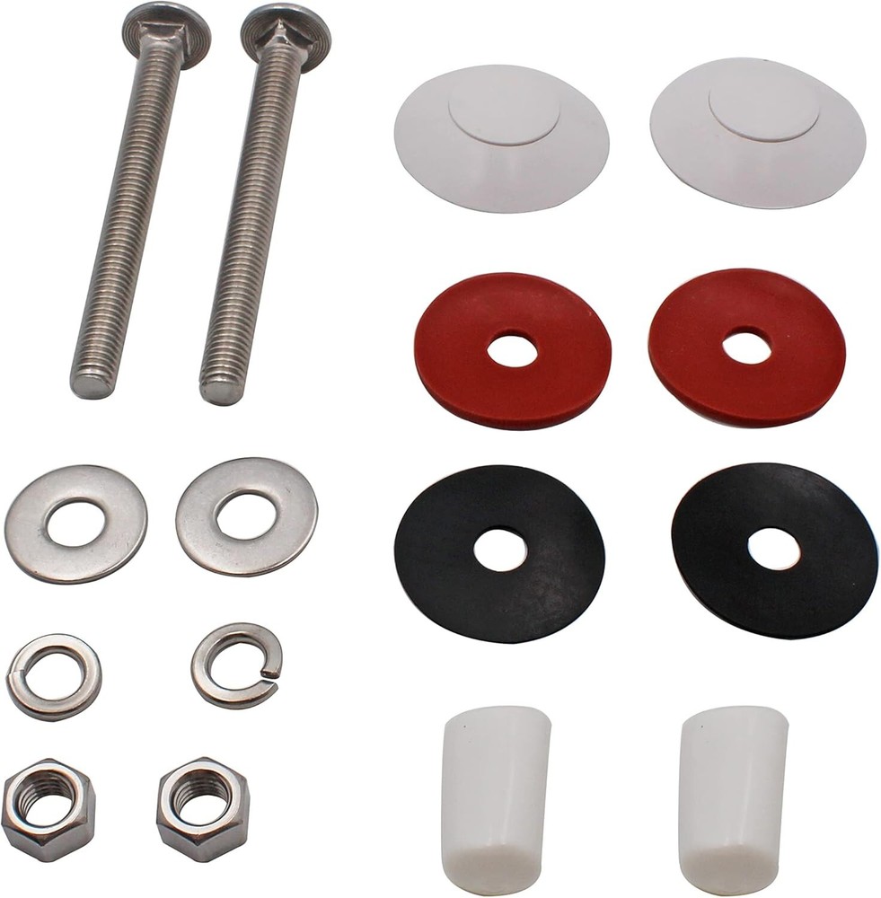 Diving Board Mounting Kit White 2-Hole Hardware Easy Install Durable Replacement