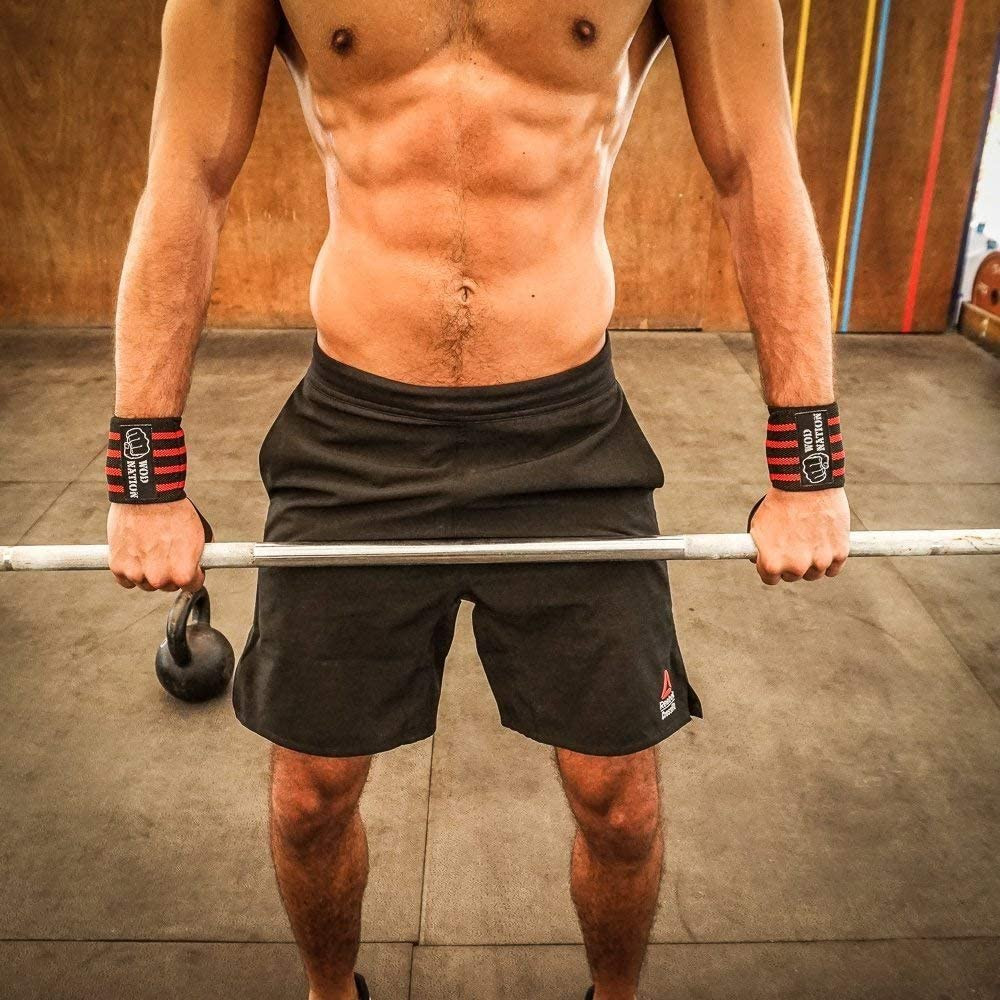 Wrist Wraps Weightlifting Thumb Loop Support for Strength Training Powerlifting