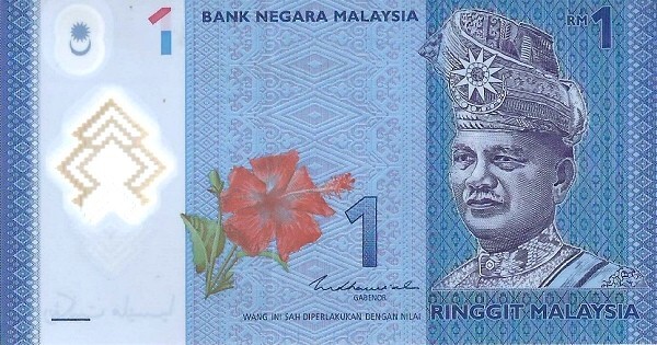 Malaysia, 1 Ringgit, 2011, P-51c, Polymer, UNC