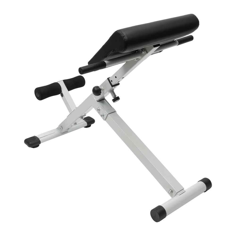 Roman Chair Back Hyperextension Bench Machine Adjustable Back Exercise Strength