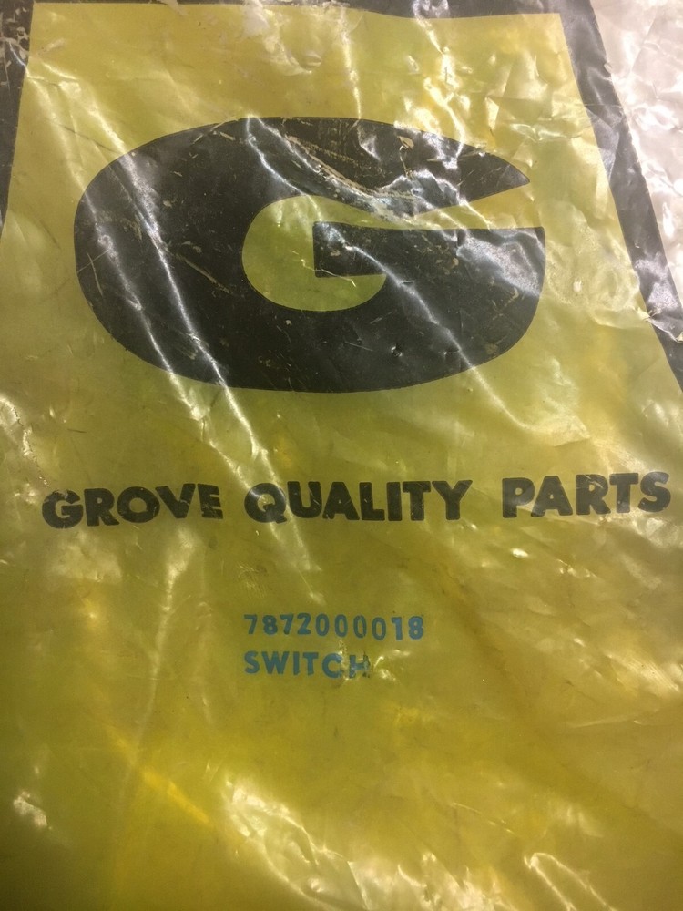 7872000018 MICRO SWITCH - GROVE - NEW - GENUINE OEM