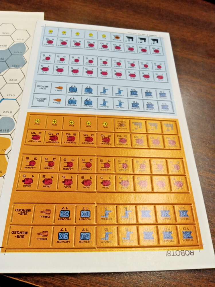 Robots! A Task Force Game TFG1013 1980 - UNPUNCHED