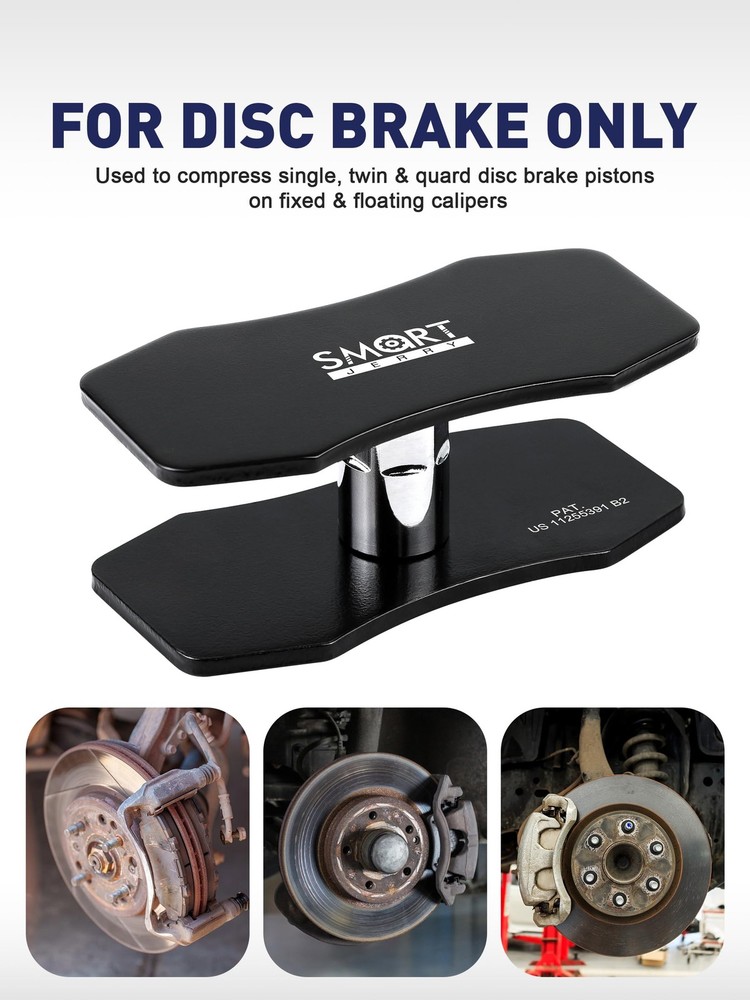 SMART JERRY - Brake Caliper Universal Adjustment Tool, Black