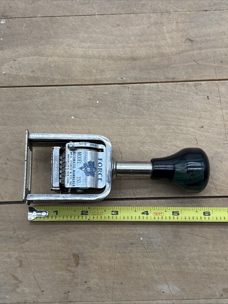 VTG Force Model 150 Automatic Numberer Ink Stamp