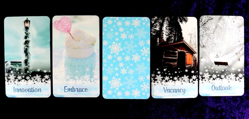 Winter's Embrace Oracle Deck | Spirituality | Lightwork | Reflection | 53 Cards