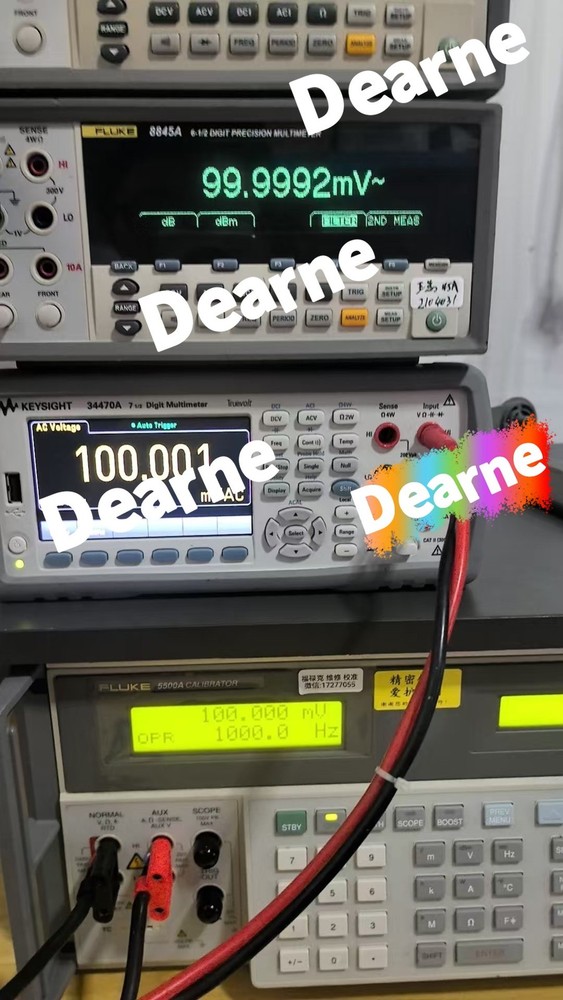 Fluke 8845A Digital Multimeter 6.5 Digit Precision Multimeter../good test