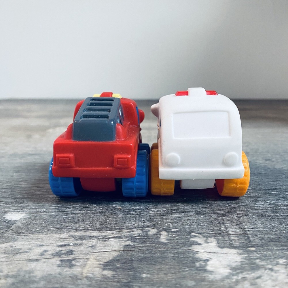 2 Emergency Plastic Vehicles Spark Create Imagine Cars Replacements