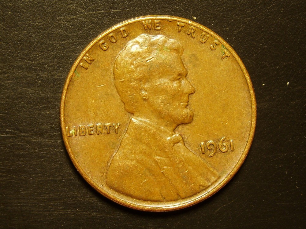1961 ONE LINCOLN MEMORIAL CENT #85