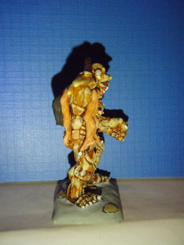 Pulp Troll figure with woman.