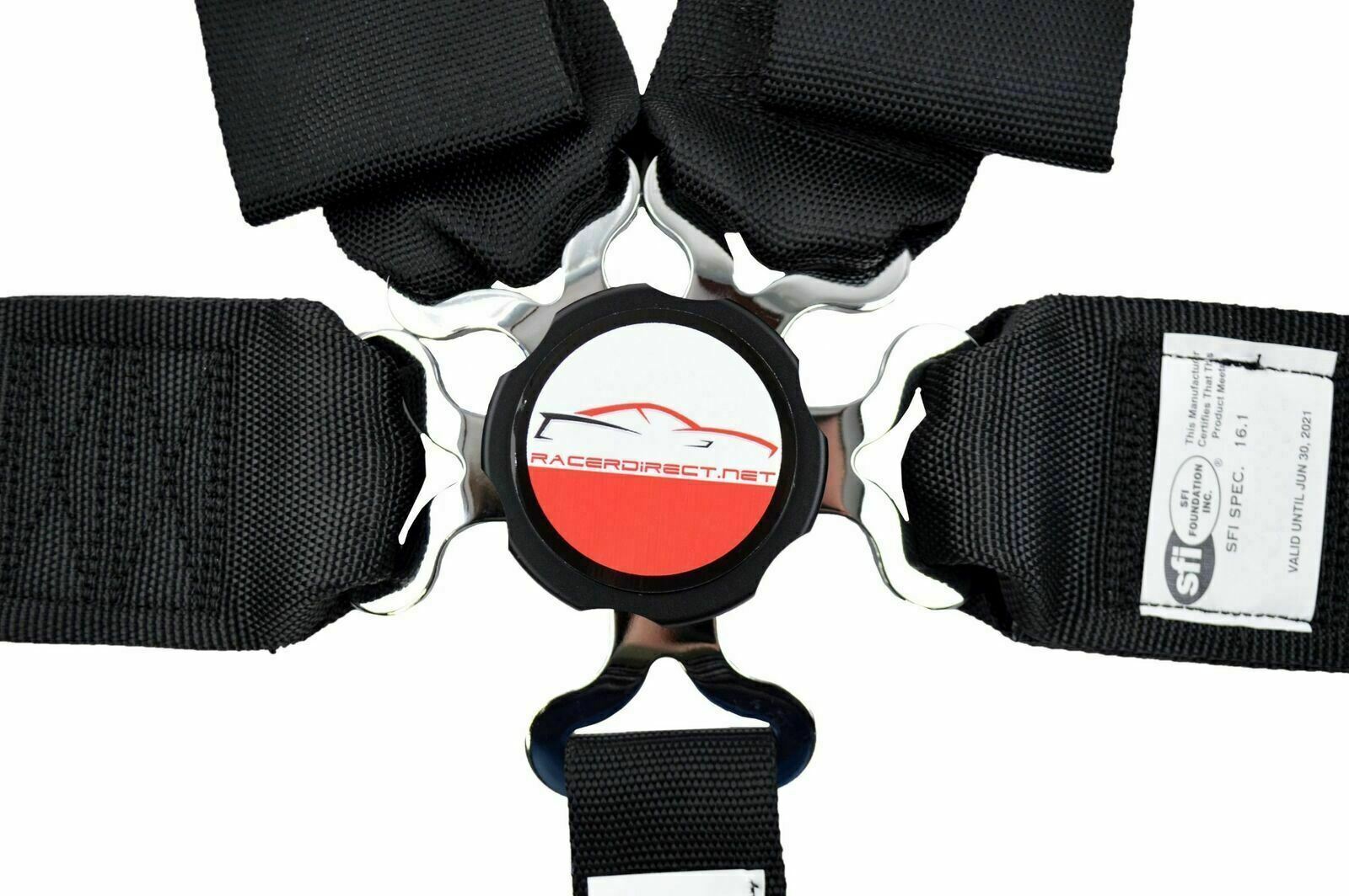 DRAGSTER U WRAP RACING HARNESS SFI 16.1 5 POINT 3" CAM LOCK PULL DOWN LAP BELTS