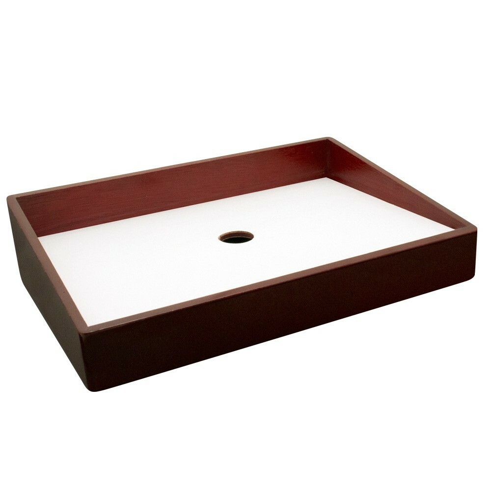 Red Rosewood 8 Slot Jewelry Bracelet Display Tray Bracelet Display