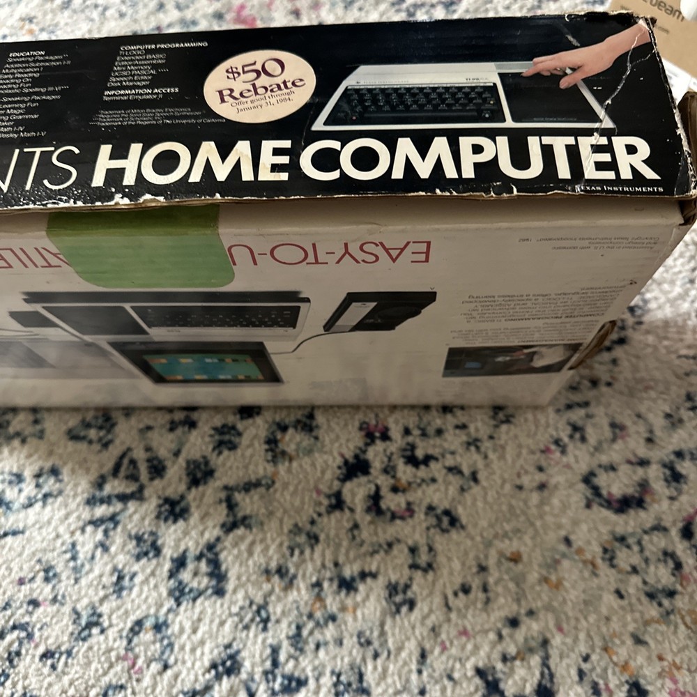 Texas Instruments Ti-99/4A (PHC004A) Vintage Home Computer