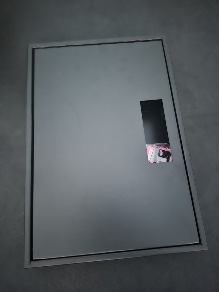 Key Holder Wall Mount - 32-keys Lock Box with Code, Key Cabinet Wall Mount