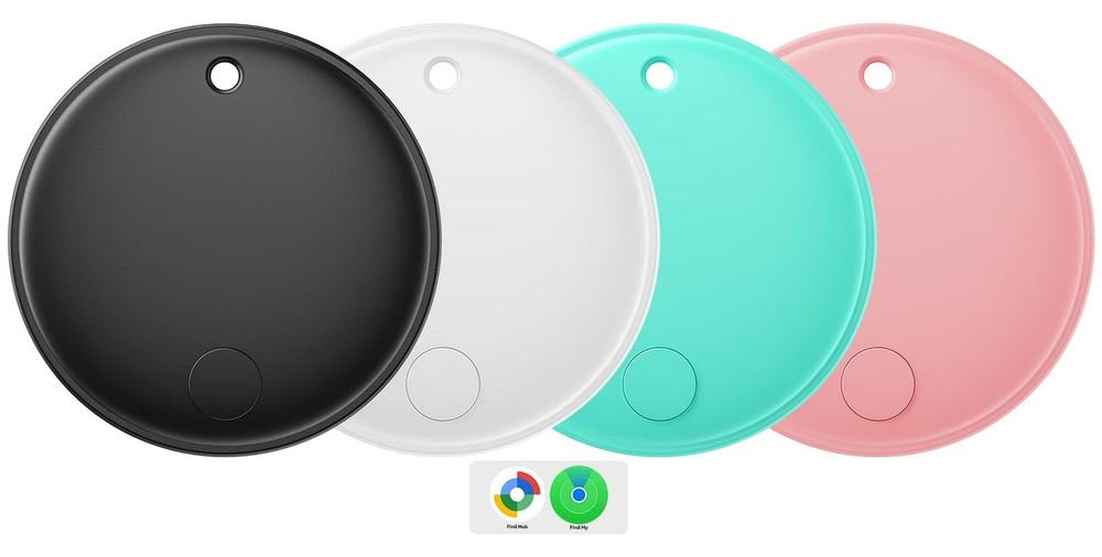 Eelexa Dual Platform (for iOS and Android) Smart Tag Tracker, 4 Pack Dual Sys...