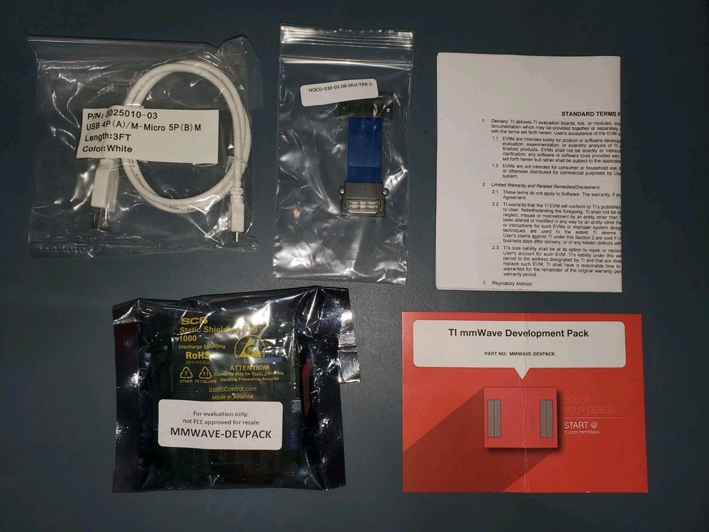 Texas Instruments MMWAVE-DEVPACK (AR1XXXEVM-012) - mmWave Sensing Solutions