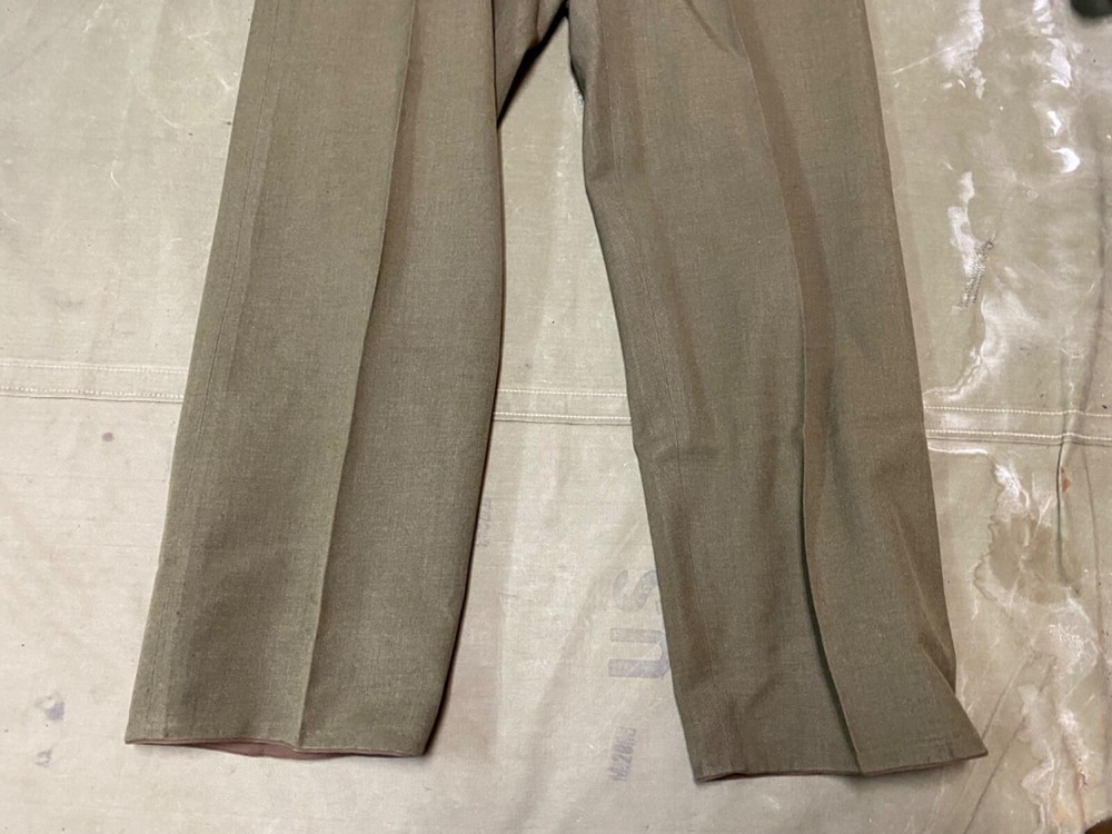 ORIGINAL WWII US ARMY M1944 WOOL COMBAT FIELD TROUSERS- SMALL 32 WAIST