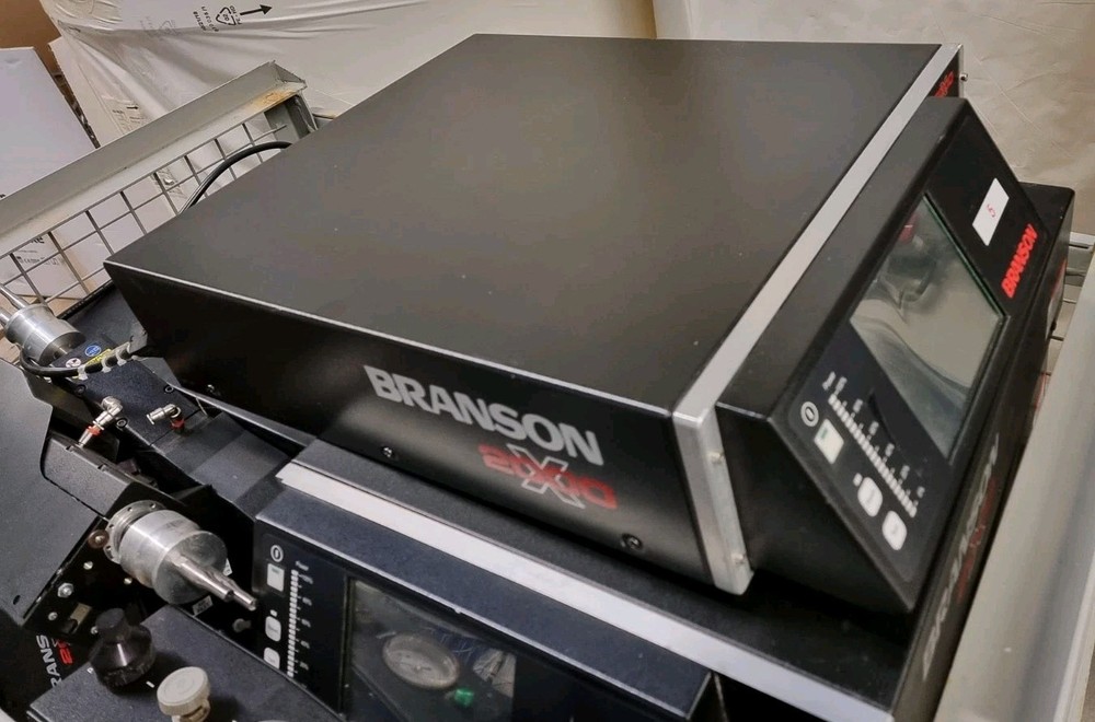 Branson 2000X set ultrasonic ultrasonic welding