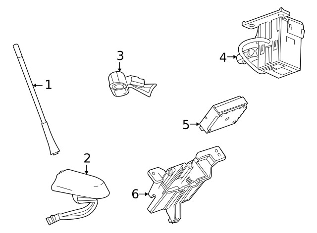 Genuine GM Mount Bracket 60004841