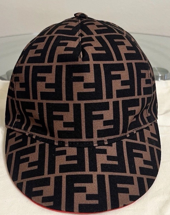 FENDI FF Monogram Canvas Baseball Hat FXQ498