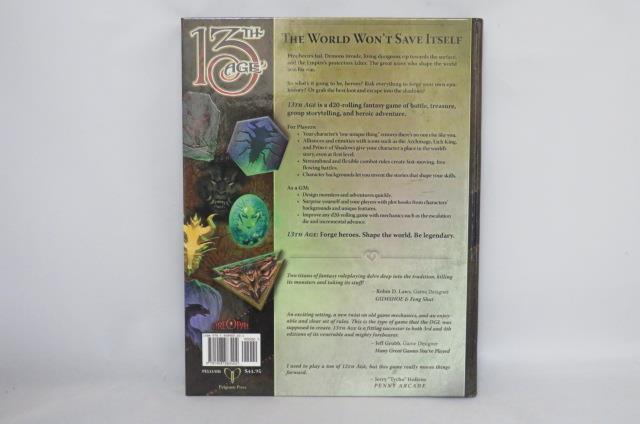 Pelgrane Press 2013 : 13th Age - World Won't Save Itself - Main Source Book (EX)