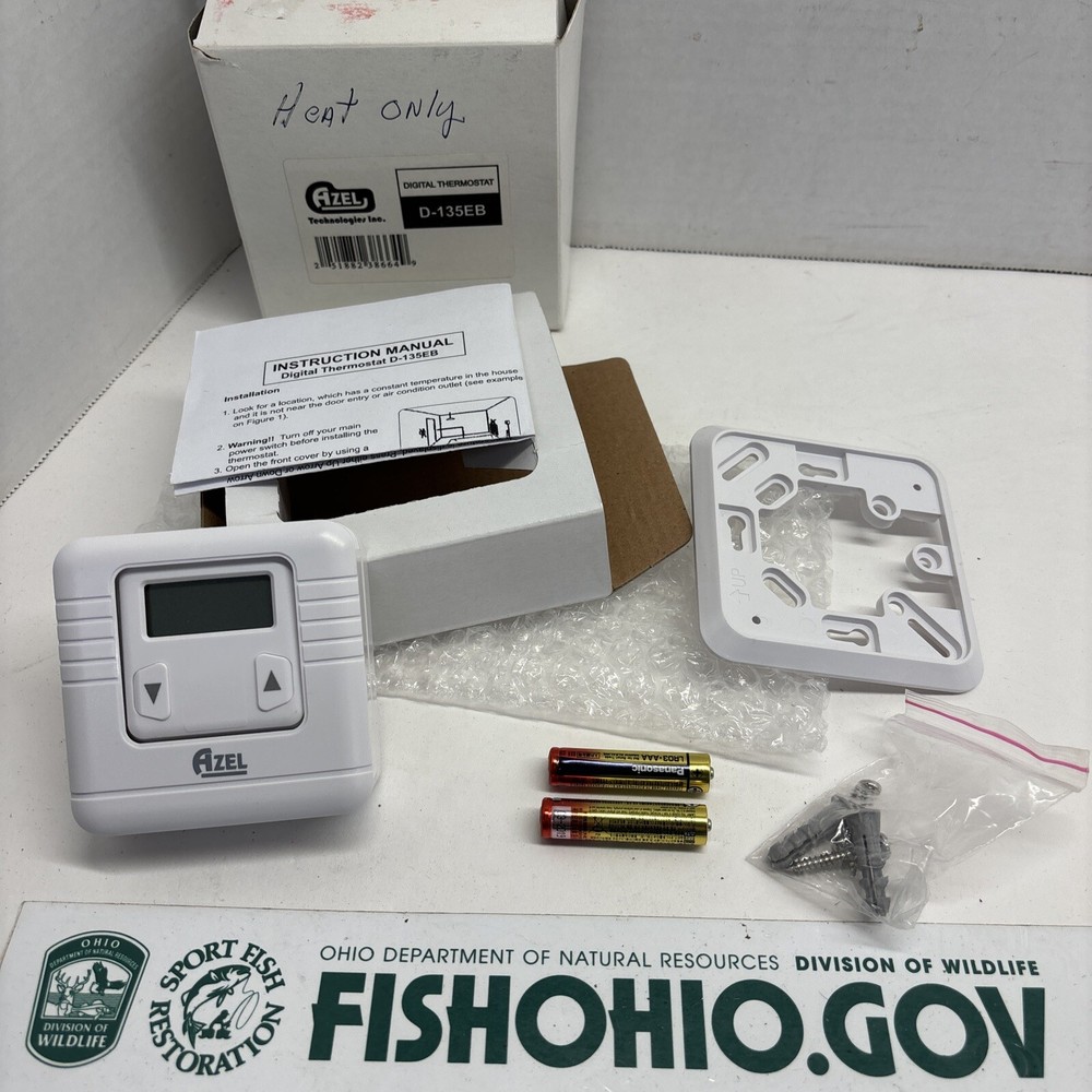 AZEL D-135EB DIGITAL THERMOSTAT