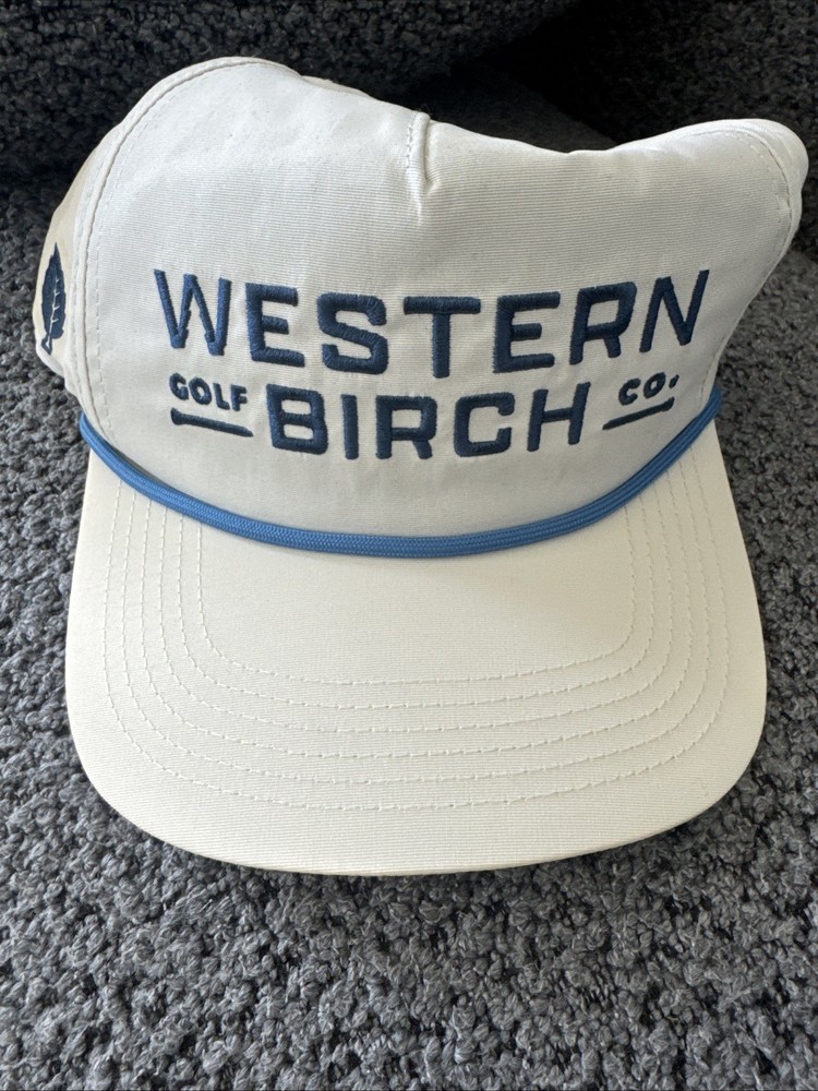 Western Birch Golf Co Rope Hat