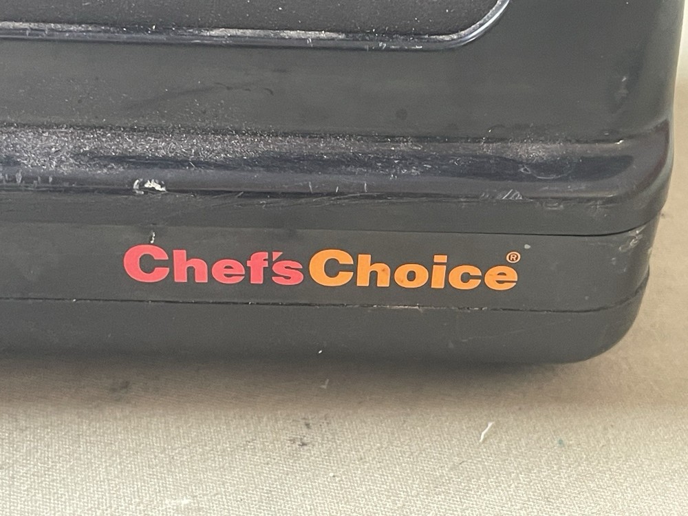 Chef'sChoice Model 320 Diamond Hone Electric Knife Sharpener Tested Working