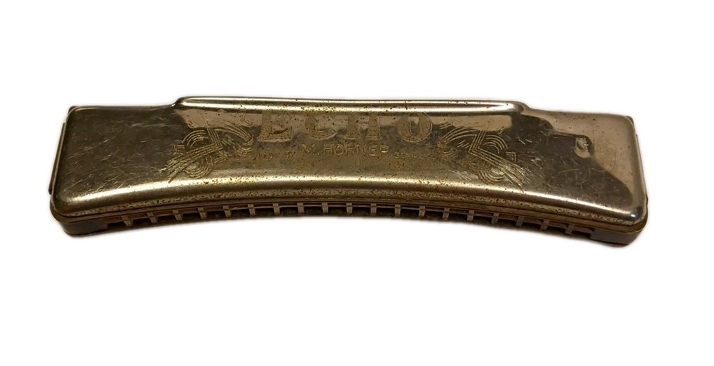 VTG Pre-War M. Hohner Echo Harmonica – Germany – Award-Marked –