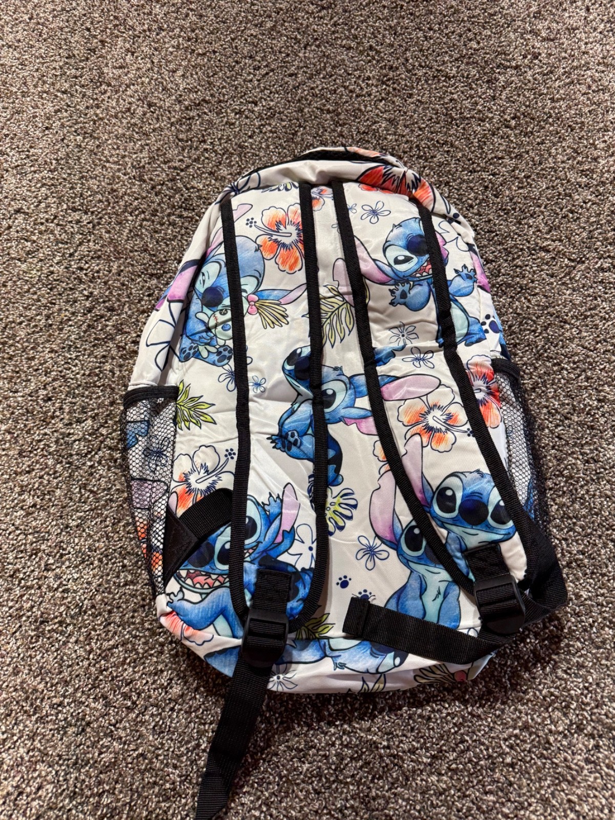 Disney Lilo & Stitch Stitch All Over Print Book Bag School Backpack