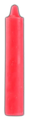 9" Pink pillar candle