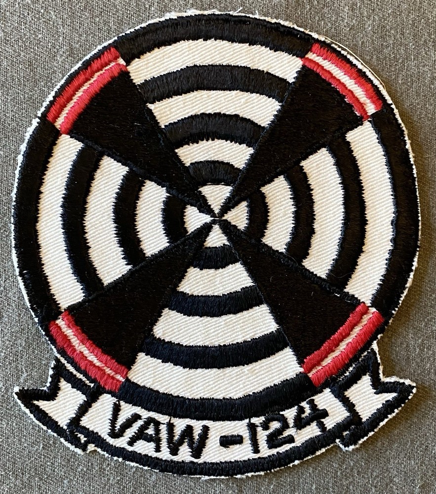 US Navy Airborne Command & Control Squadron VAW-124 Patch USN Bear Aces