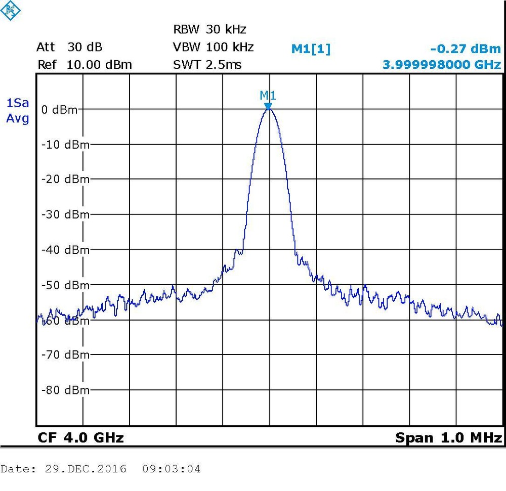 OLED digital ADF5355 54M-13.6GHz RF Source Generator Frequency Source moudle