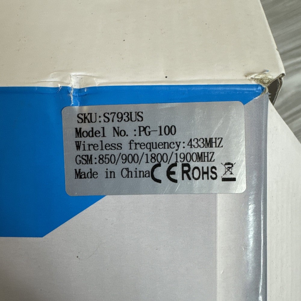 2 x Oswoo Smart Wifi Door / Window Sensor Model: PG-100