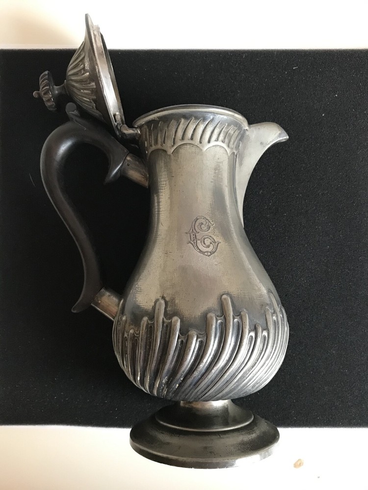 Victorian Silver Plated Coffee Pot / Hot Water Jug