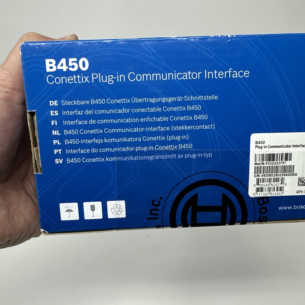 NEW Bosch B450 Conettix Plug-in Communicator Interface Open Box Special