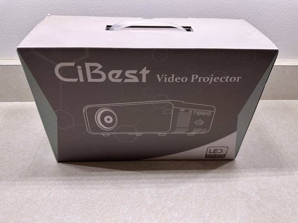 CiBest W13 Video Projector LED Source. Never been opened