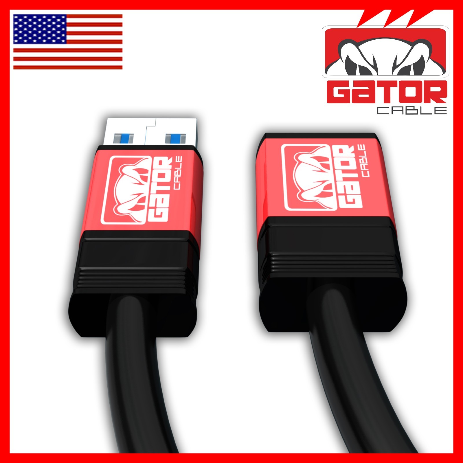 USB 3.0 Super Speed Extension Cable Male A to Female A Charger Powered Data Sync