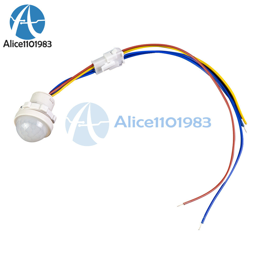 AC 110-240V LED PIR Infrared Motion Detection Auto Sensor Light Switch Lamp