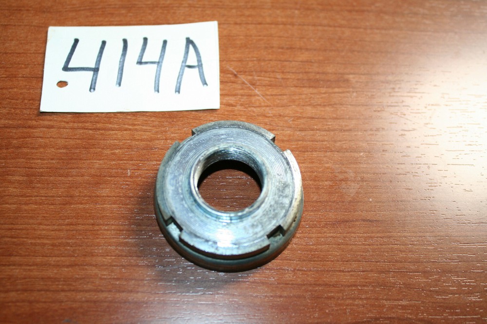 1981 Honda XL 185S Steering Stem Top Nut Top Thread OEM 81 C