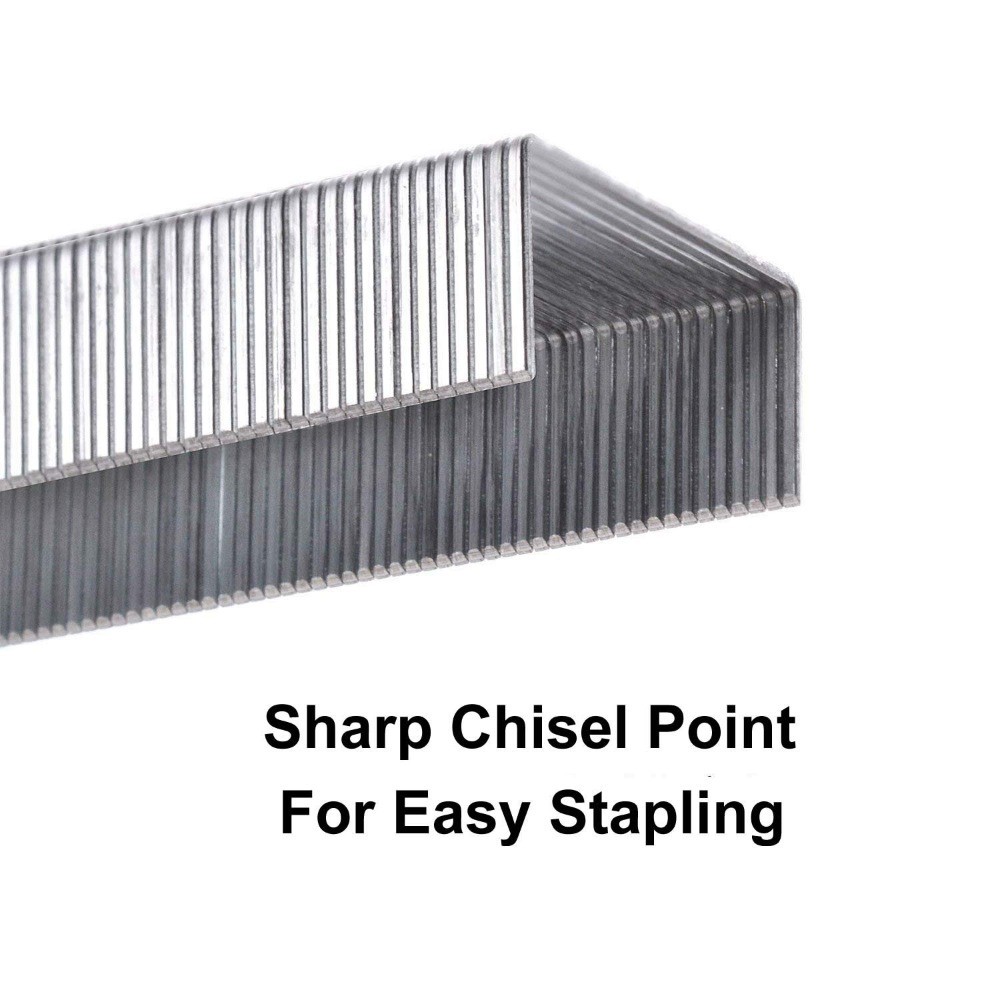 Mini Staples No.10 Silver 4000PCS Small Staples for Mini Staplers Office Home