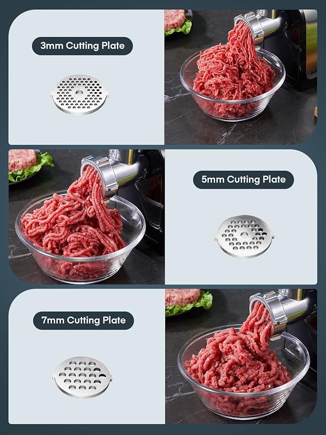 Heavy Duty 3000W Commercial Electric Meat Grinder Sausage Maker Mincer Stuffer