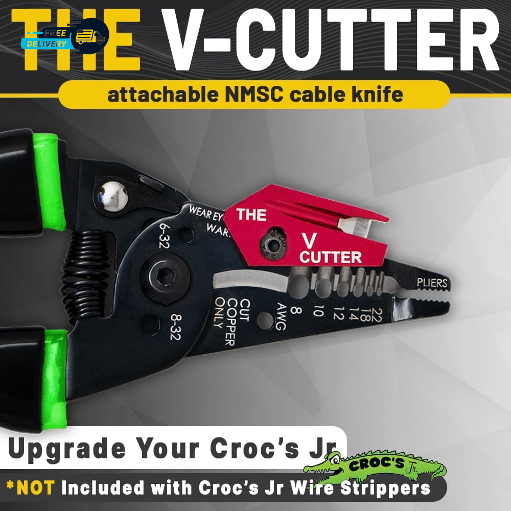Croc'S Jr. Needle Nose Wire Strippers Wire Crimper & Stripper Wire Stripper