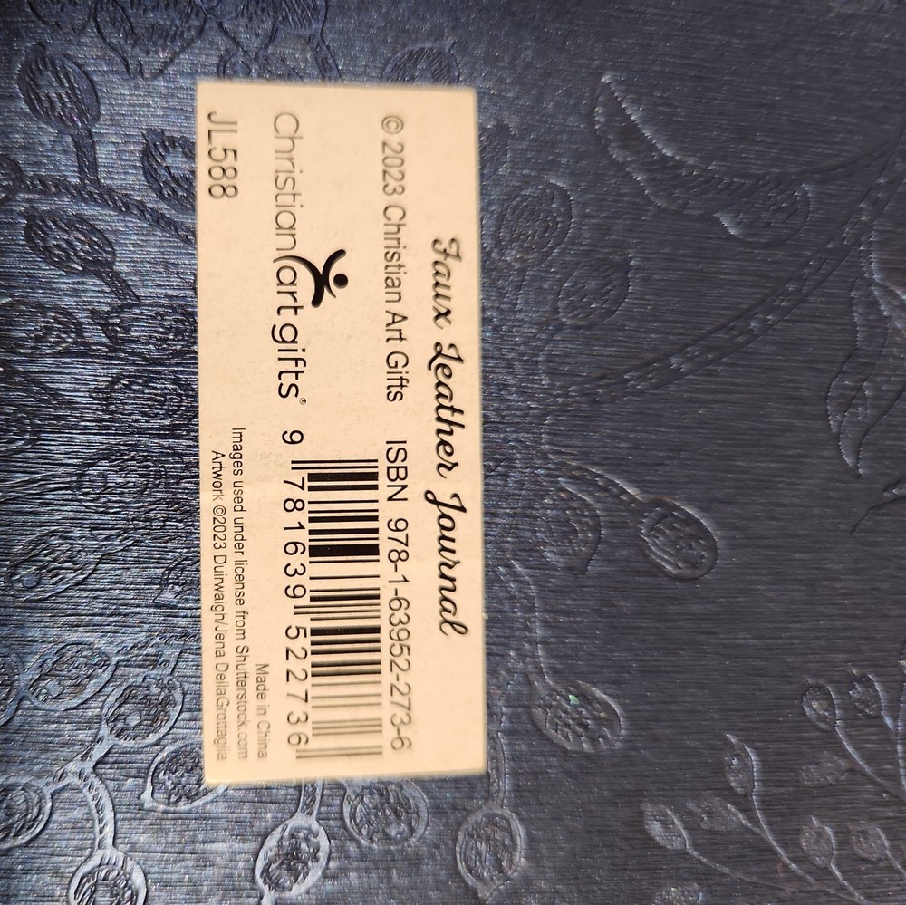 Peacock Journal Classic Blessed Jer. 17:7